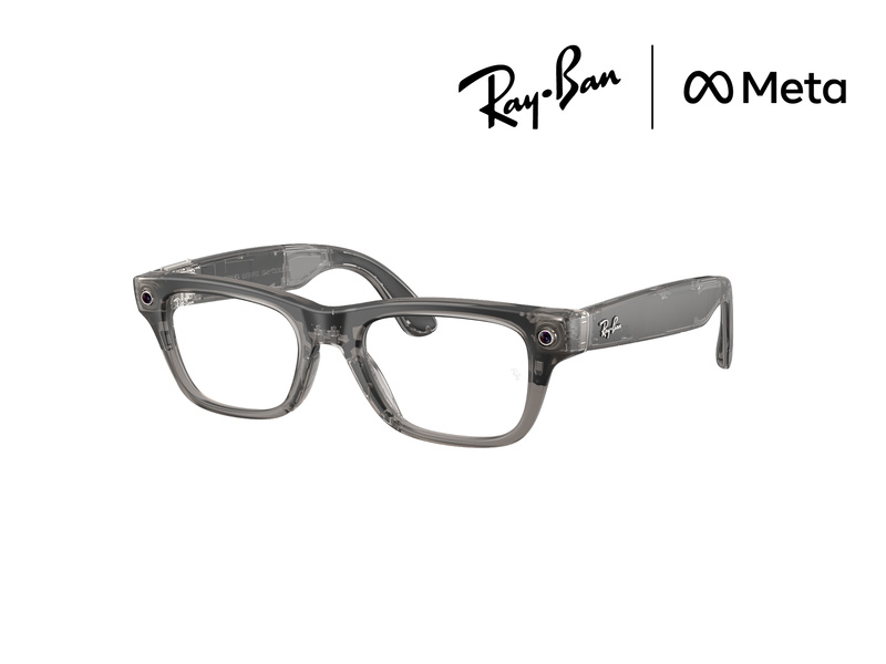 Blayzer L, Matte Transparent Ice Grey