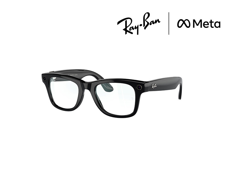 Wayfarer L, Schwarz Glänzend mit Transitions / GEN 2
