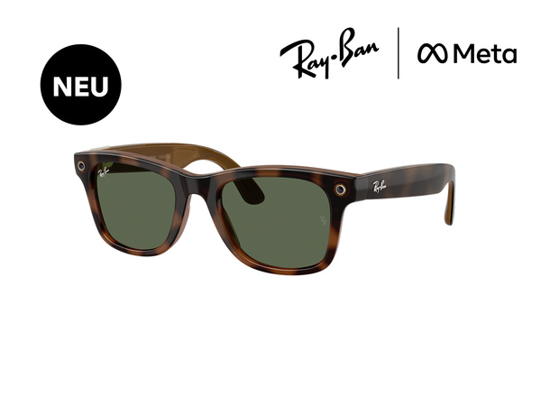 Wayfarer, Havanna mit G15 Green / GEN 3